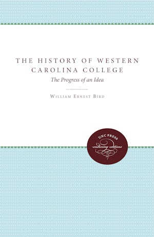 The History of Western Carolina College