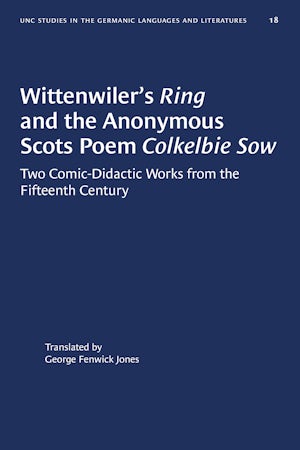 Wittenwiler's Ring and the Anonymous Scots Poem Colkelbie Sow