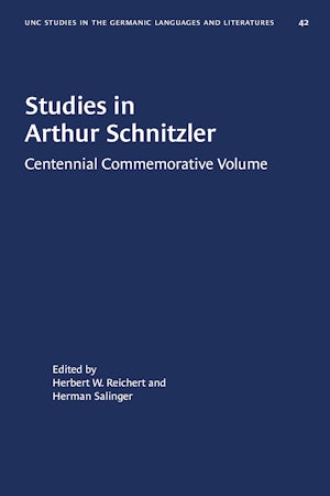 Studies in Arthur Schnitzler