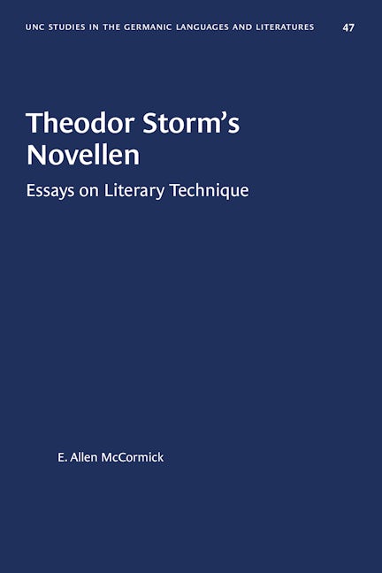 Theodor Storm’s Novellen