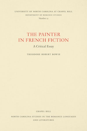 The Painter in French Fiction