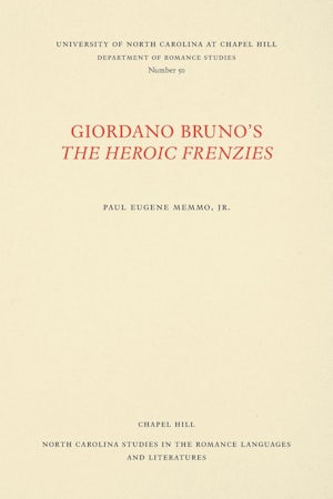 Giordano Bruno's The Heroic Frenzies