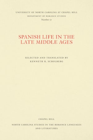 Spanish Life in the Late Middle Ages