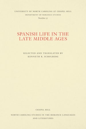 Spanish Life in the Late Middle Ages