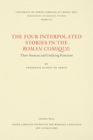 The Four Interpolated Stories in the Roman Comique