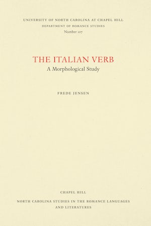 The Italian Verb