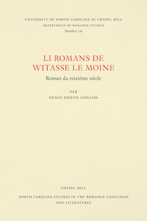Li Romans de Witasse le Moine