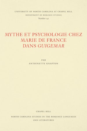 Mythe et Psychologie chez Marie de France dans Guigemar