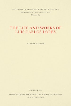 The Life and Works of Luis Carlos López