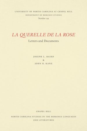 La Querelle de la rose