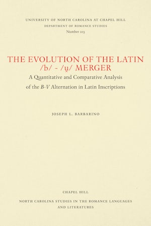 The Evolution of the Latin /b/-/ṷ/ Merger