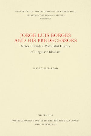 Jorge Luis Borges and His Predecessors