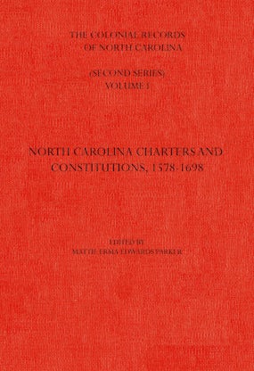 The Colonial Records of North Carolina, Volume 1