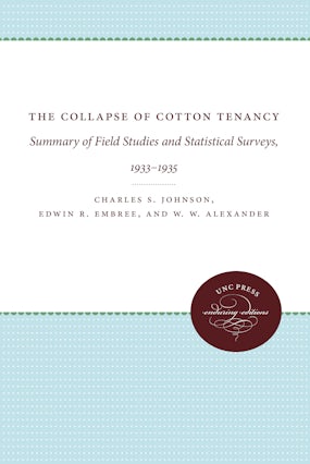 The Collapse of Cotton Tenancy