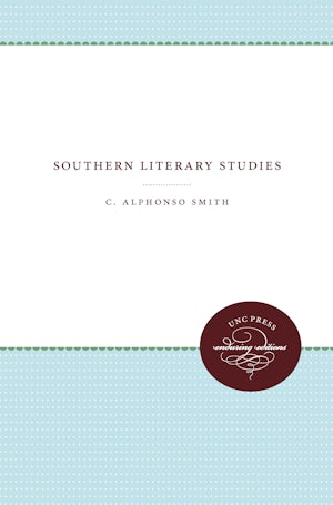 Southern Literary Studies
