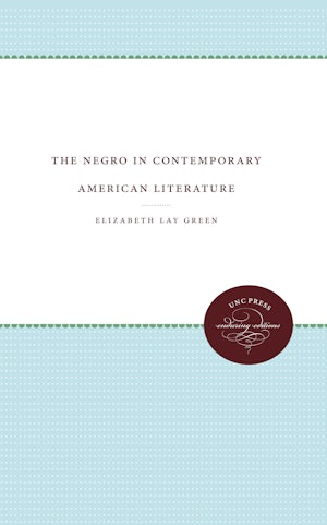 The Negro in Contemporary American Literature