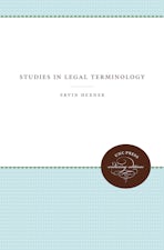 Studies in Legal Terminology