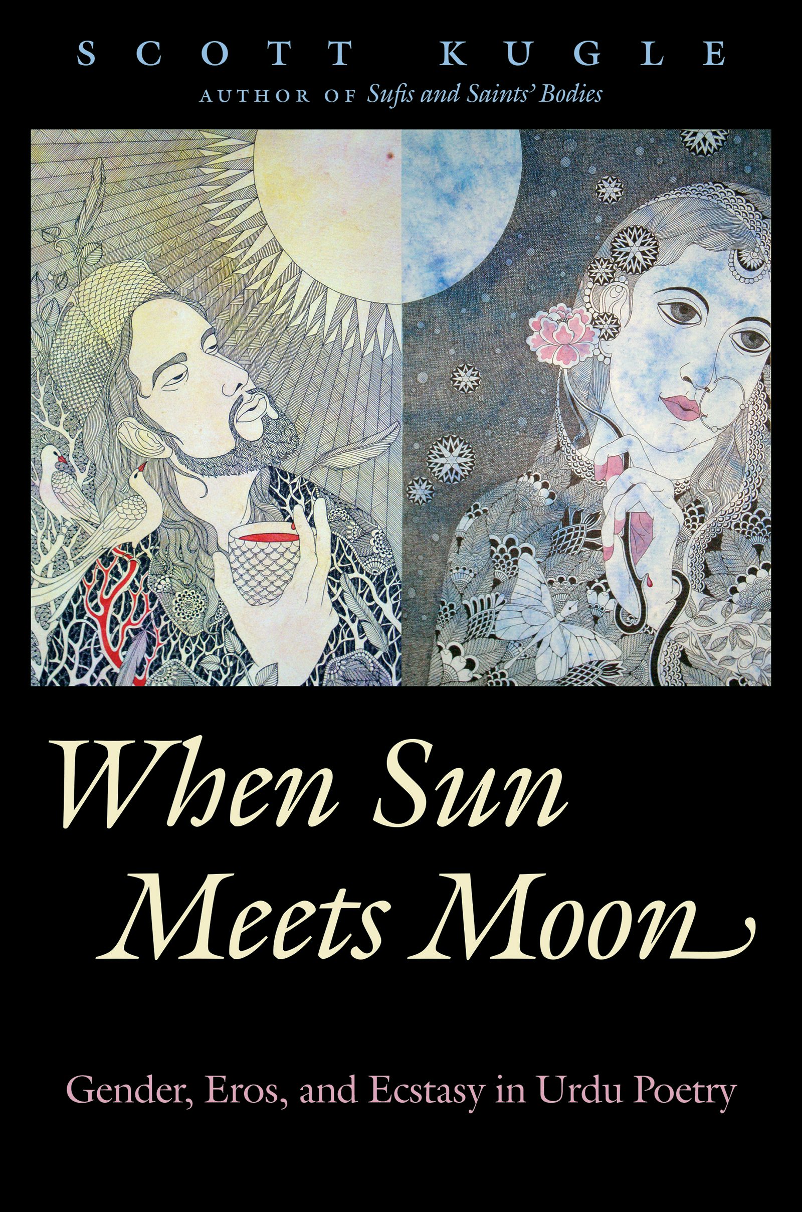 Sun meets 2024 moon