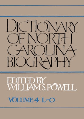 Dictionary of North Carolina Biography