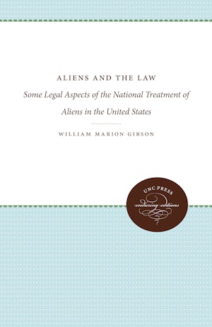 Aliens and the Law