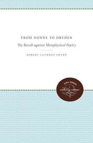 From Donne to Dryden