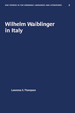 Wilhelm Waiblinger in Italy