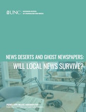 News Deserts and Ghost Newspapers