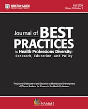 Journal of Best Practices in Health Professions Diversity, Fall 2020