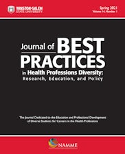 Journal of Best Practices in Health Professions Diversity, Spring 2021