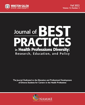 Journal of Best Practices in Health Professions Diversity, Fall 2022